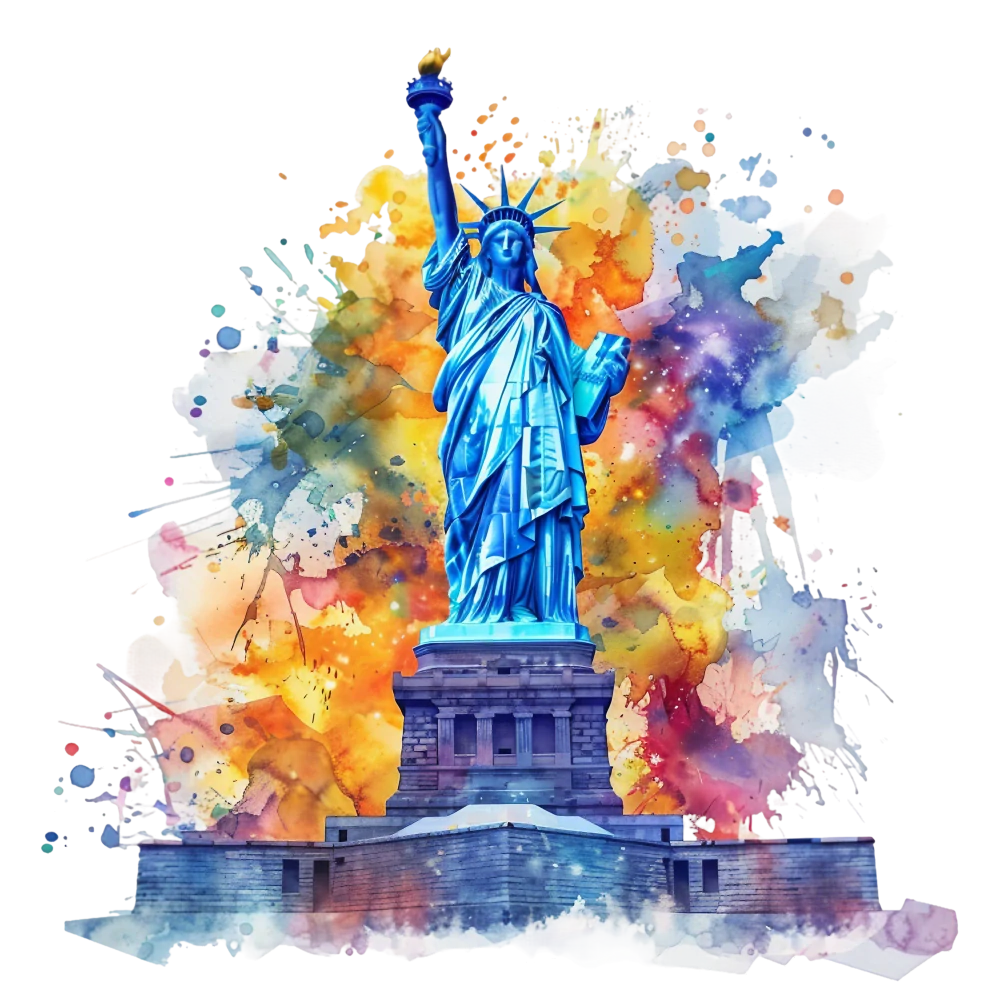 NAŽEHLOVAČKA - Socha Svobody color