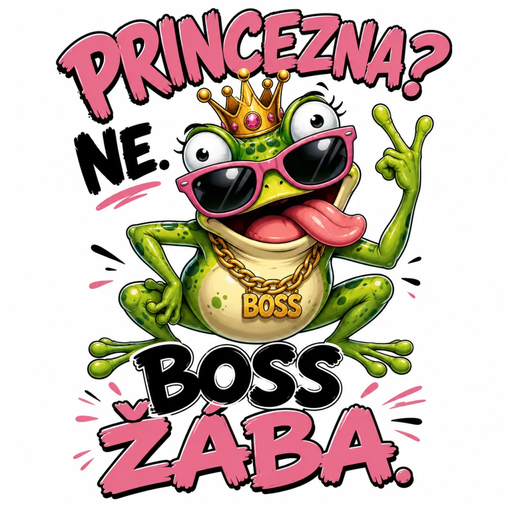 NAŽEHLOVAČKA - Princezna? NE. Boss žába.