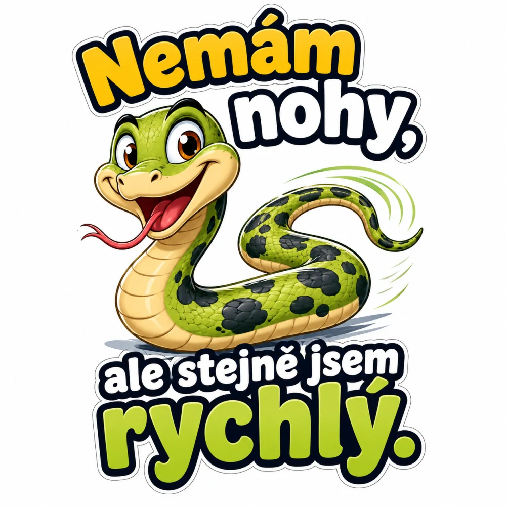NAŽEHLOVAČKA - Nemám nohy, ale stejně jsem rychlý.