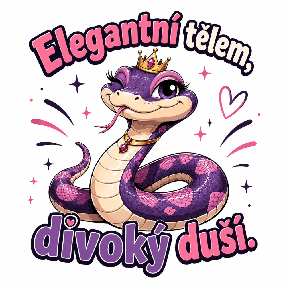 NAŽEHLOVAČKA - Elegantní tělem, divoký duší.