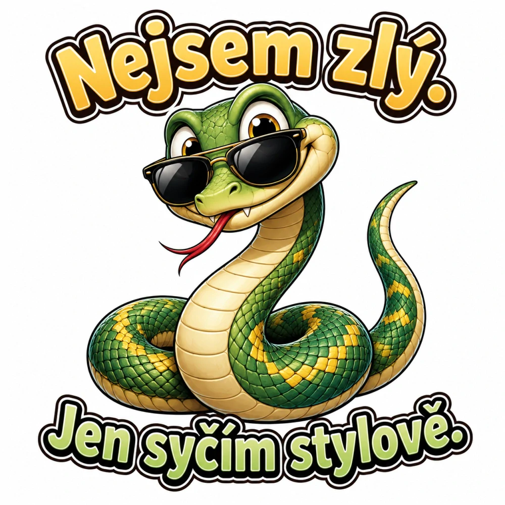NAŽEHLOVAČKA - Nejsem zlý. Jen syčím stylově.