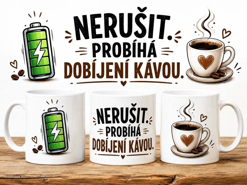 HRNEK - Nerušit. Probíhá dobíjení kávou
