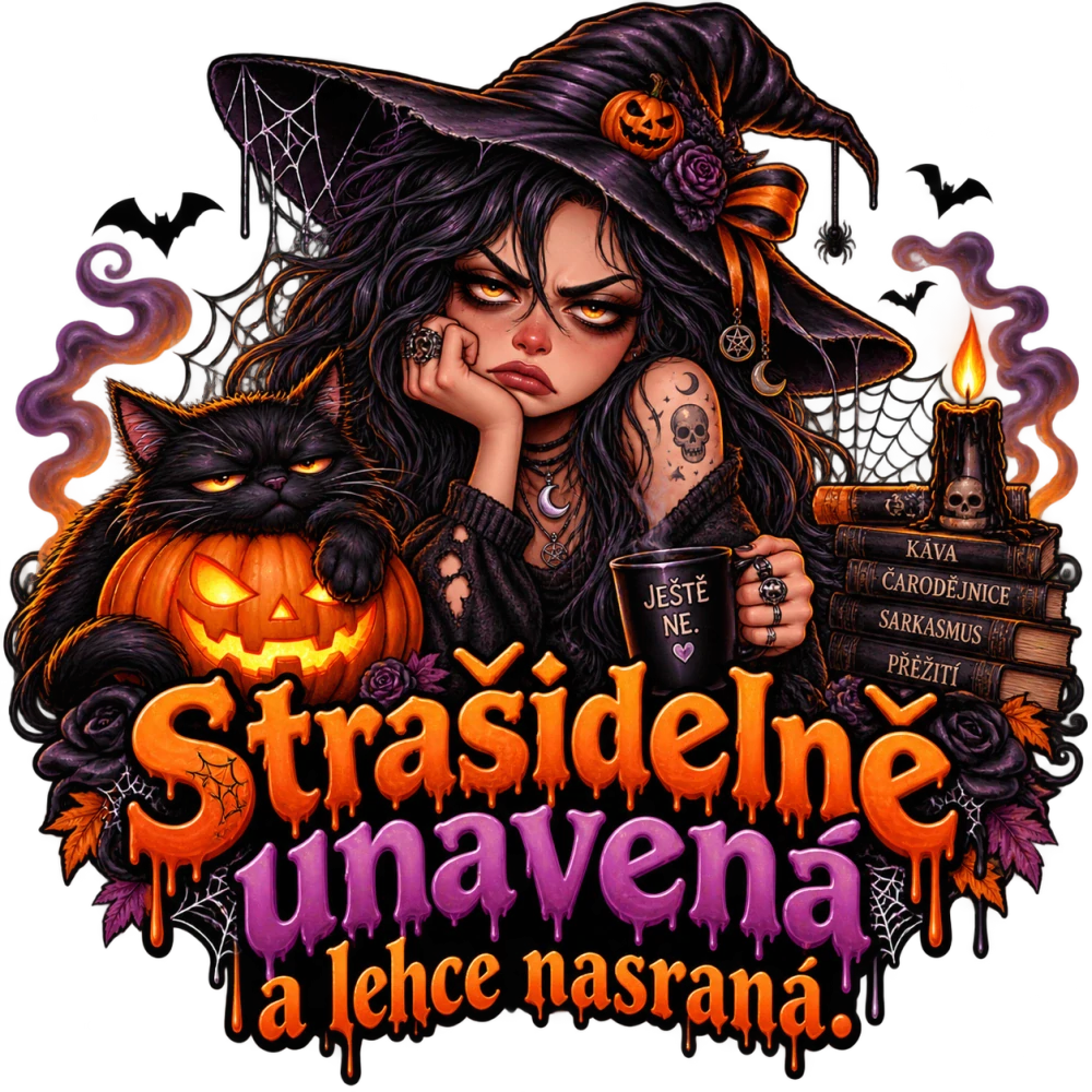 NAŽEHLOVAČKA - Strašidelně unavená a lehce nasraná