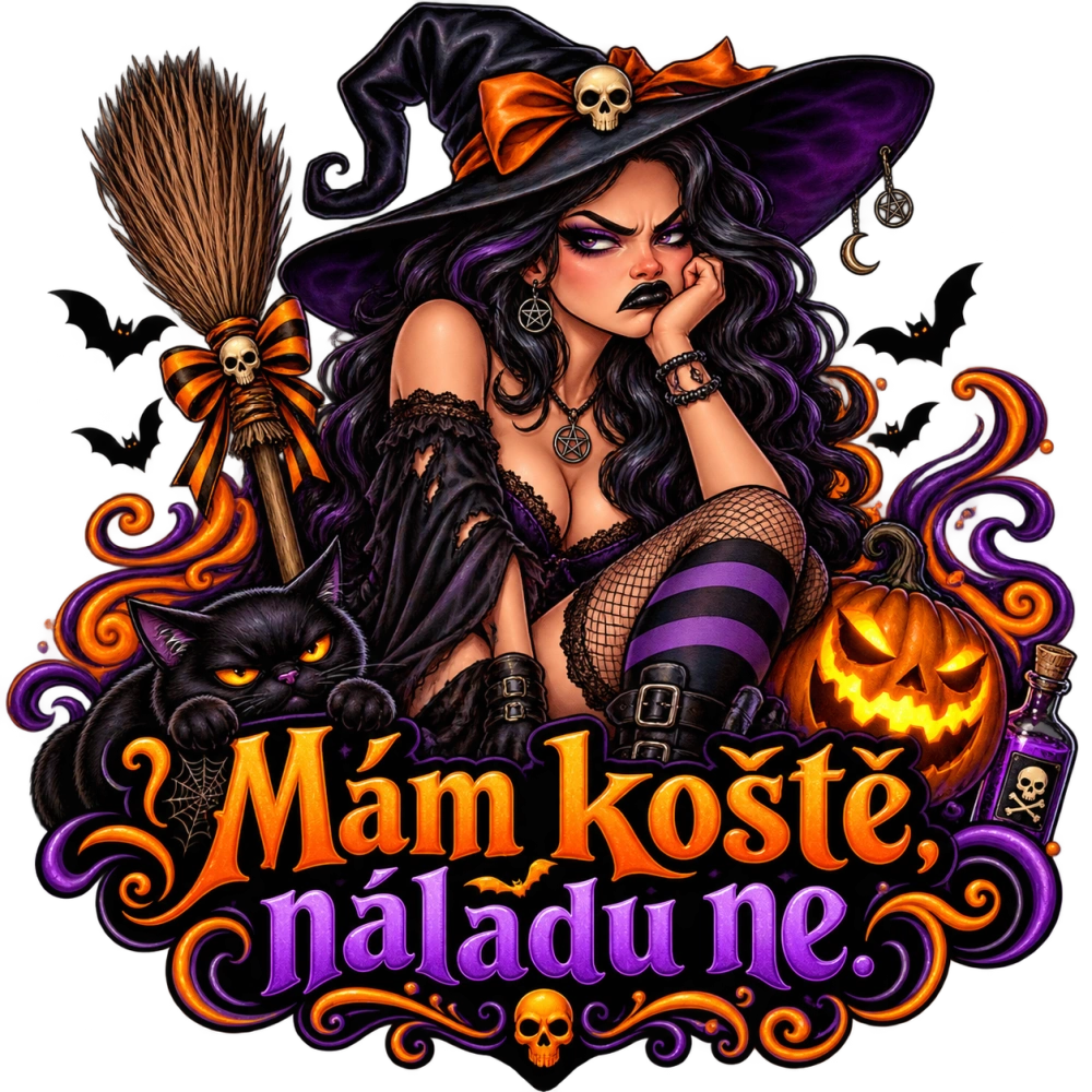NAŽEHLOVAČKA - Mám koště, náladu ne