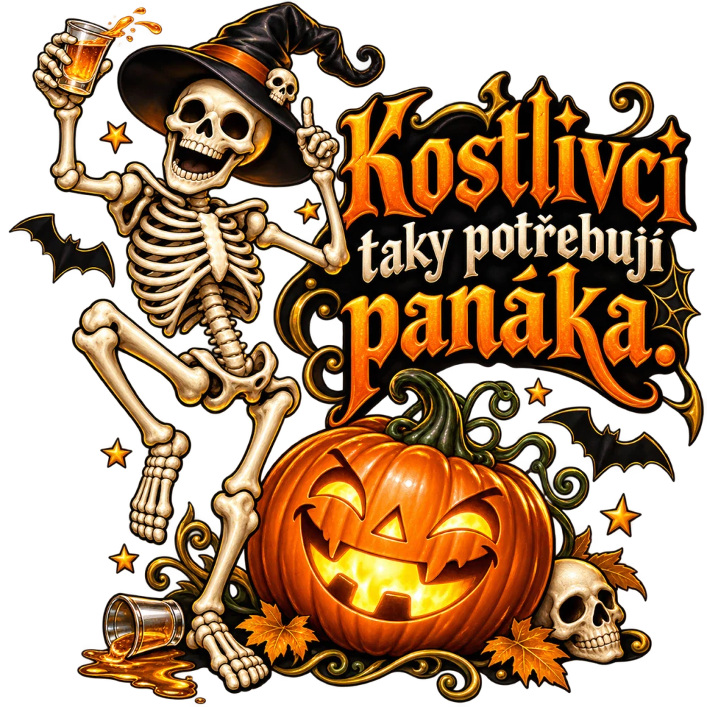 NAŽEHLOVAČKA - Kostlivci taky potřebují panáka.