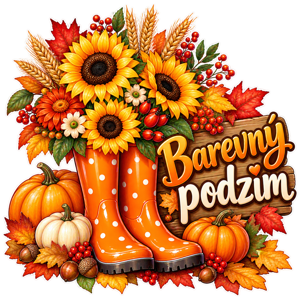 NAŽEHLOVAČKA - Barevný podzim