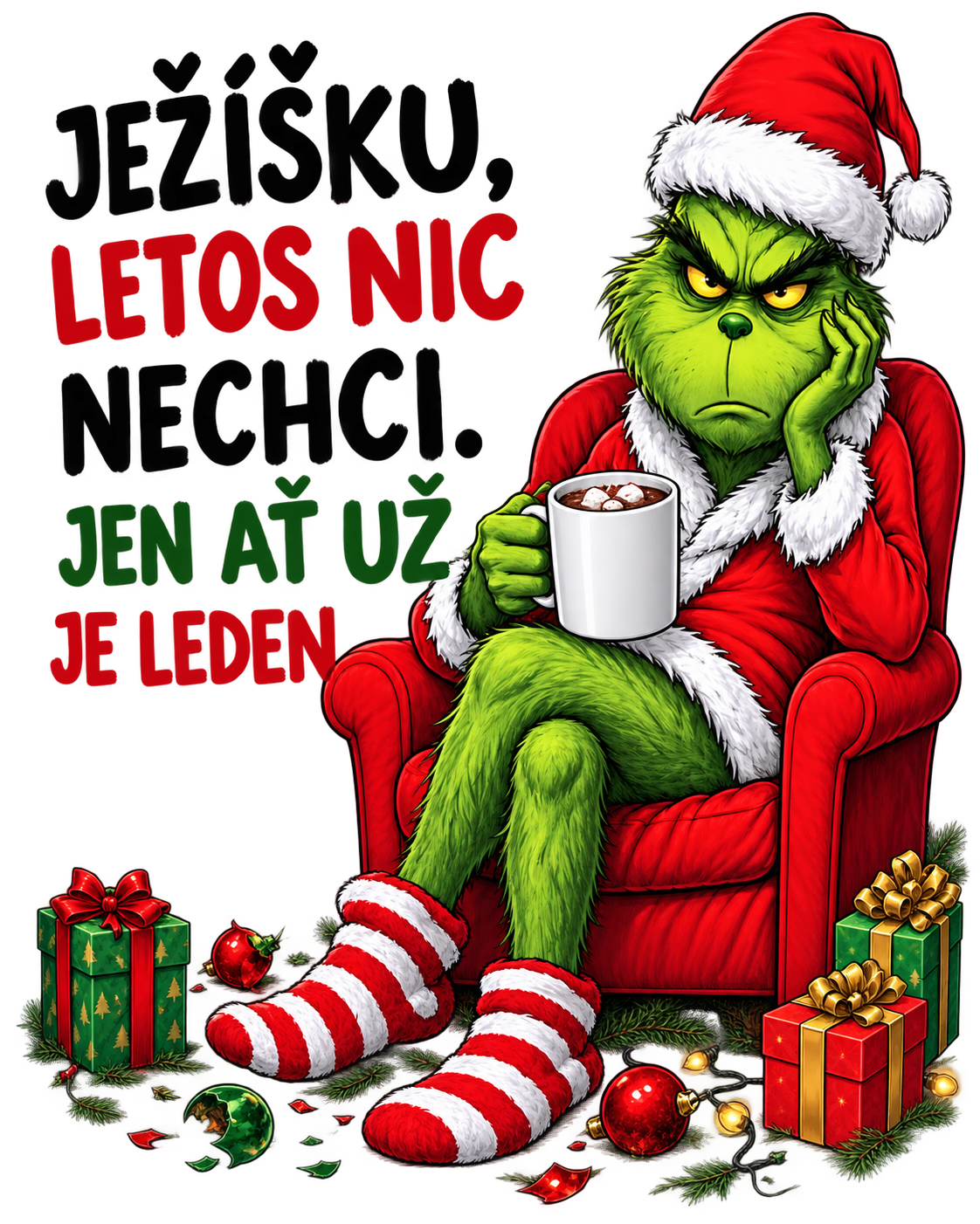 NAŽEHLOVAČKA - Ježíšku letos nic nechci.