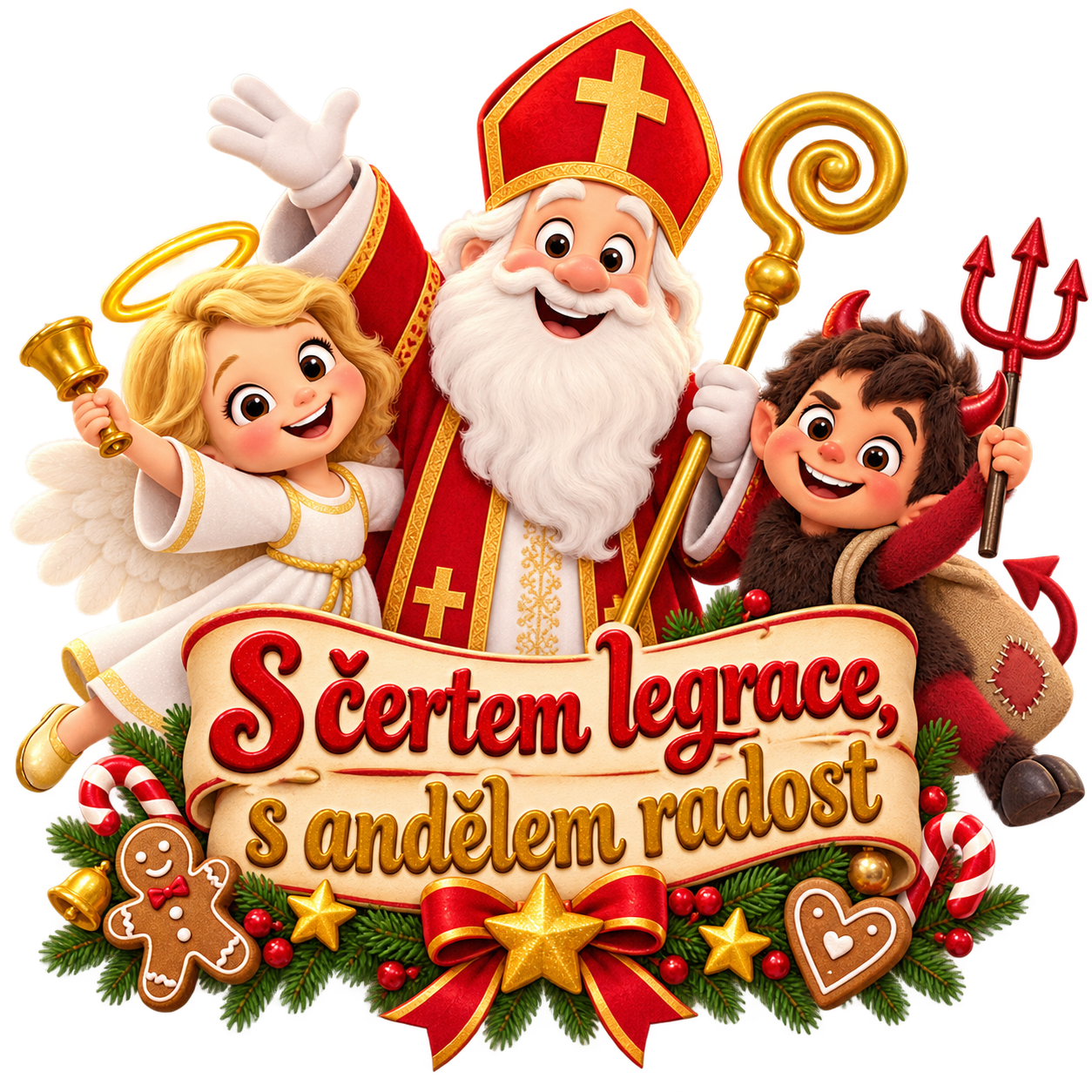 NAŽEHLOVAČKA - S čertem legrace, s andělem radost