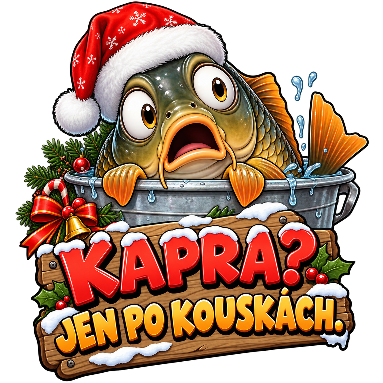 NAŽEHLOVAČKA - Kapra? Jen po kouskách