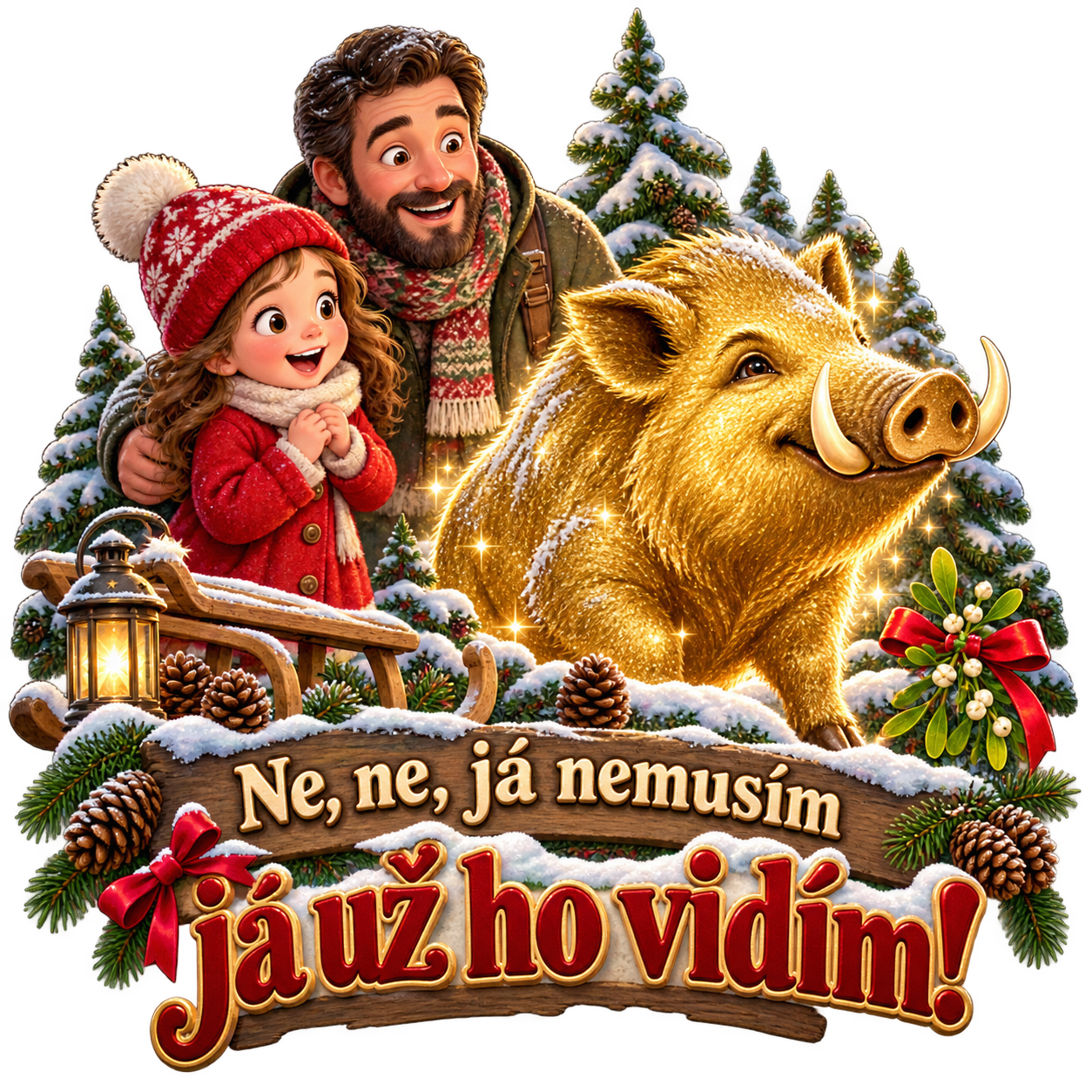 NAŽEHLOVAČKA - ... Už ho vidím
