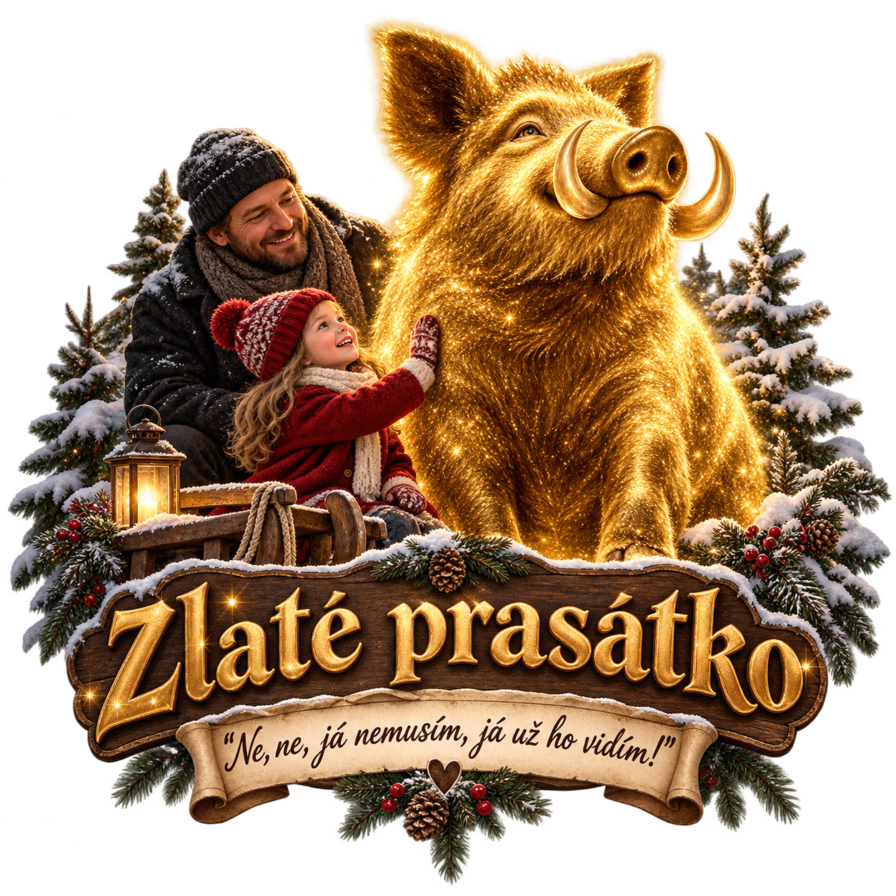 NAŽEHLOVAČKA - ... Zlaté prasátko
