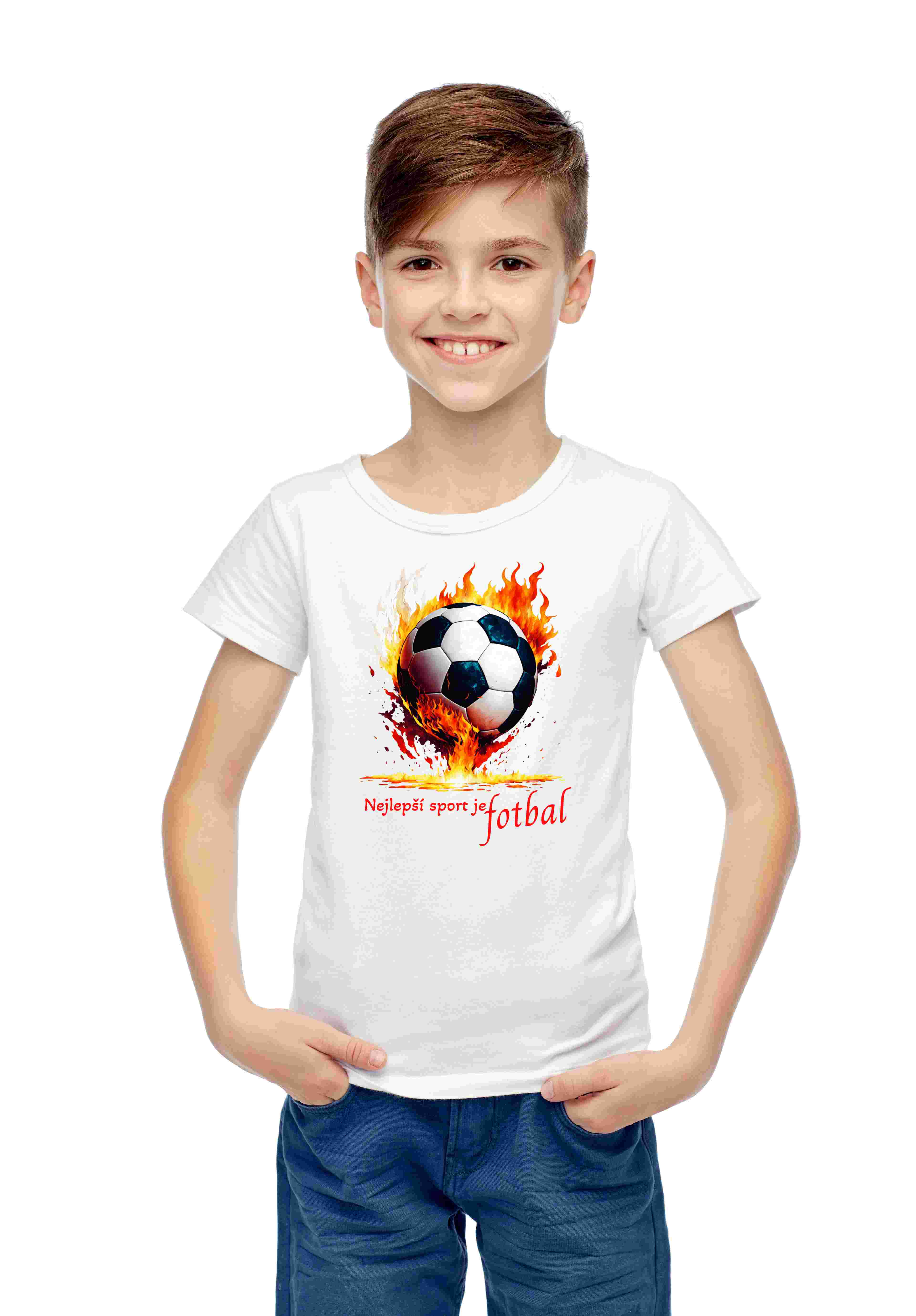 Triko dětské - Nejlepší sport je fotbal