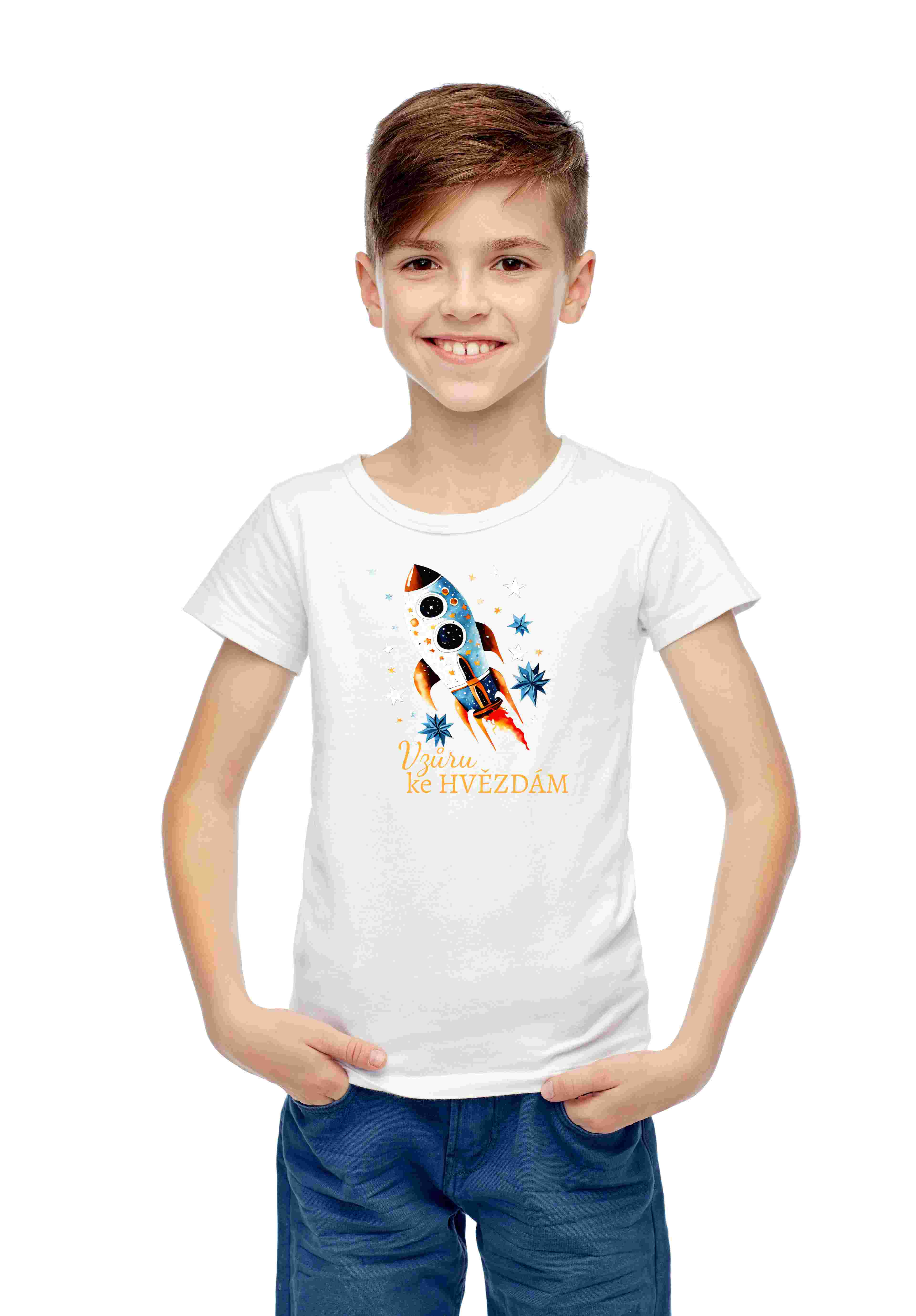 Triko dětské - Vzůru ke hvězdám