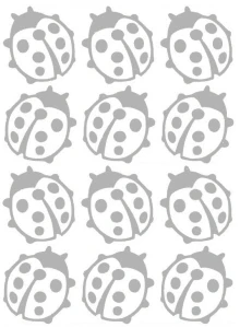 NAŽEHLOVAČKA REFLEXNÍ - Arch berušky