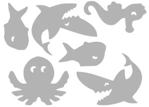 NAŽEHLOVAČKA REFLEXNÍ - Arch mořský svět