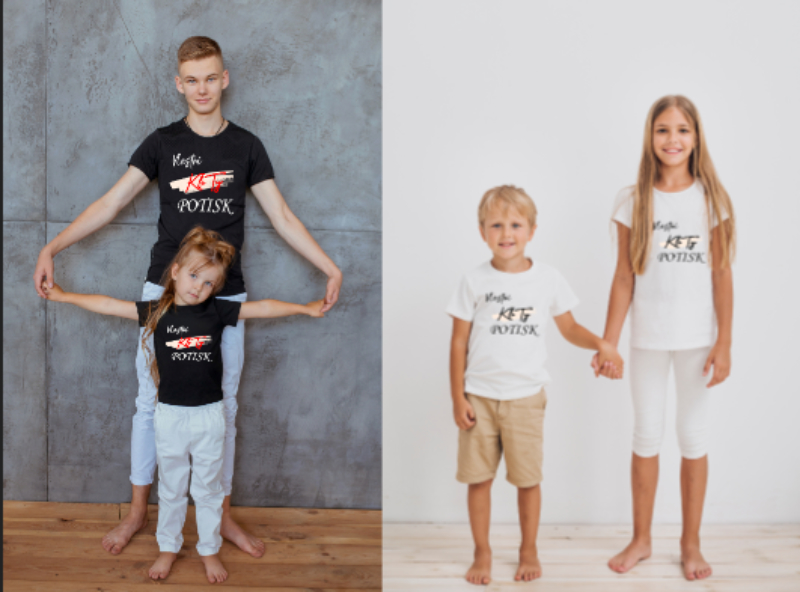 Triko dětské - Vlastní motiv