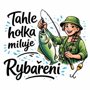 NAŽEHLOVAČKA - Tahle holka miluje rybaření