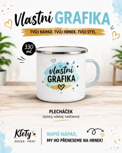 HRNEK s vlastní grafikou