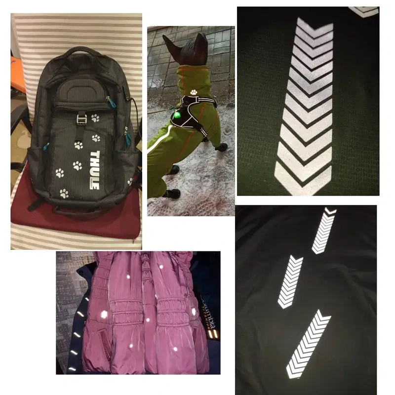 NAŽEHLOVAČKA REFLEXNÍ - Páska hvězdičky 100x3cm