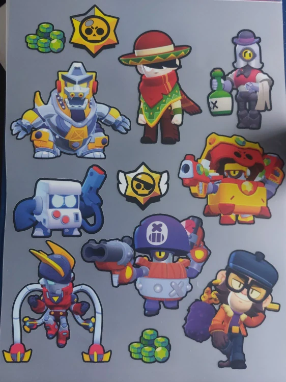 NAŽEHLOVAČKA -  Brawl star mix postav 1