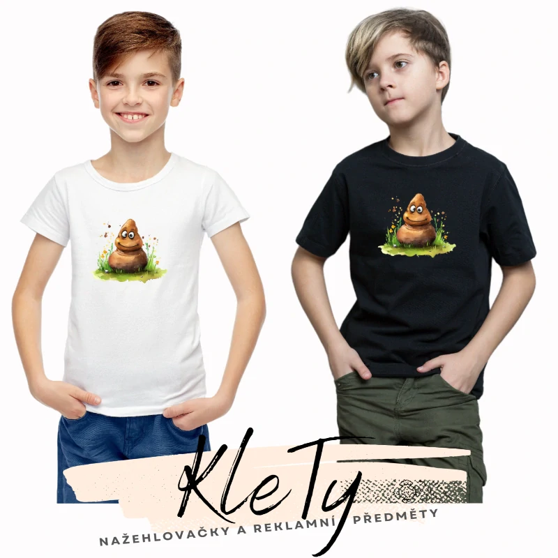 Triko dětské - Happy hovínko