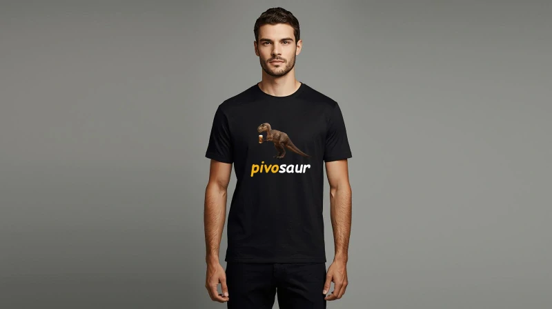 TRIKO pánské - Pivosaur