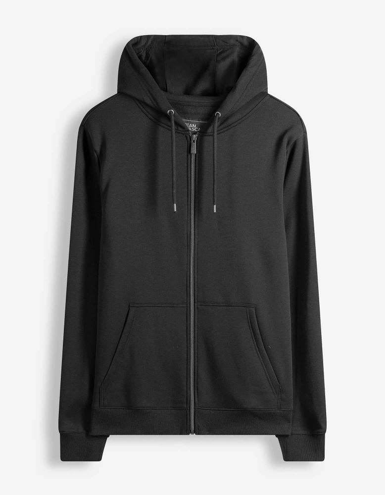 Unisex mikina na zip s potiskem „KLADNO je všude“