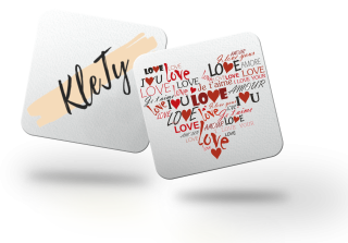 Magnetka - srdíčko love