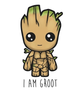 NAŽEHLOVAČKA -  I am Groot