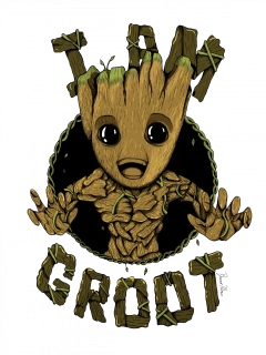 NAŽEHLOVAČKA - I am Groot 1