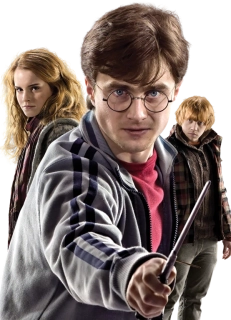 NAŽEHLOVAČKA - Harry, Ron a Hermiona