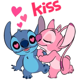 NAŽEHLOVAČKA - Angel a Stitch love