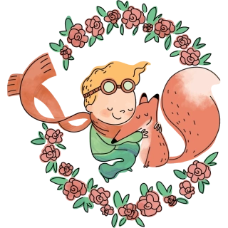 NAŽEHLOVAČKA -  Malý princ a liška