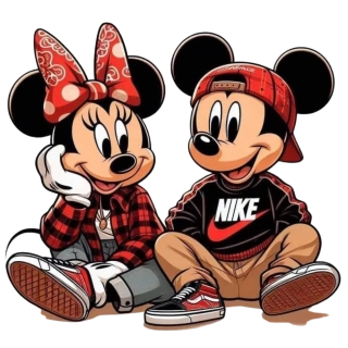 NAŽEHLOVAČKA -  Mickey a minie 