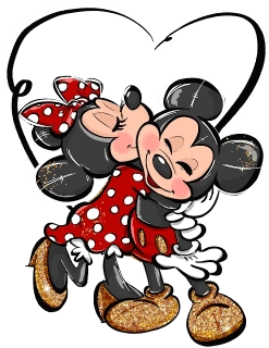 NAŽEHLOVAČKA -  Minie a Mickey zamilovaný