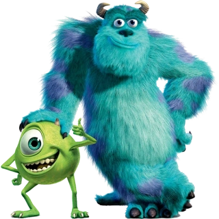 NAŽEHLOVAČKA - Mike Wazowski a James P. Sullivan