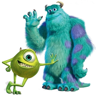 NAŽEHLOVAČKA - Mike Wazowski a James P. Sullivan 1