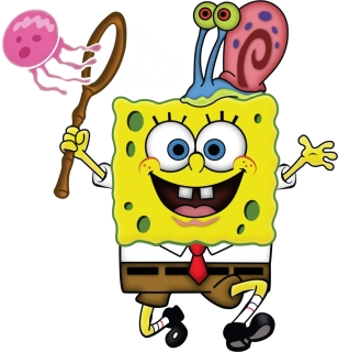 NAŽEHLOVAČKA - Spongebob a Gary