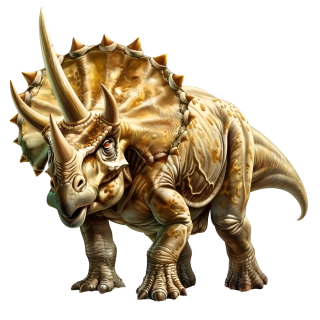 NAŽEHLOVAČKA - Triceratops hnědý