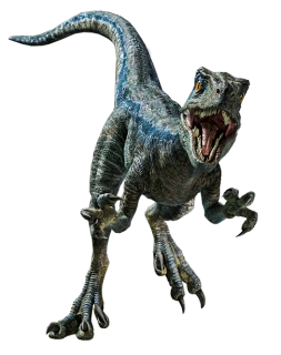 NAŽEHLOVAČKA -  Velociraptor Blue