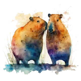 NAŽEHLOVAČKA -  Zamilovaný capybary