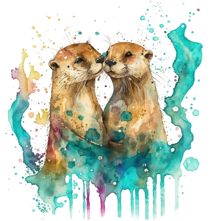 NAŽEHLOVAČKA -  Zamilované vydry