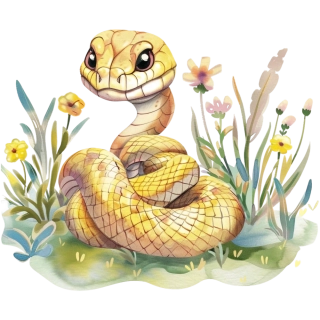 NAŽEHLOVAČKA -  Had žlutý