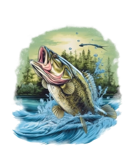 NAŽEHLOVAČKA -  fish s pozadím