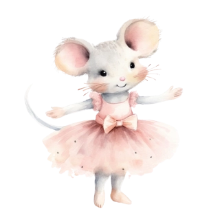 NAŽEHLOVAČKA - Myška baletka