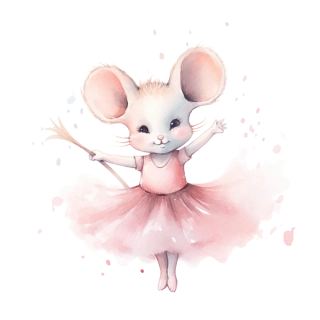 NAŽEHLOVAČKA - Myška baletka 2