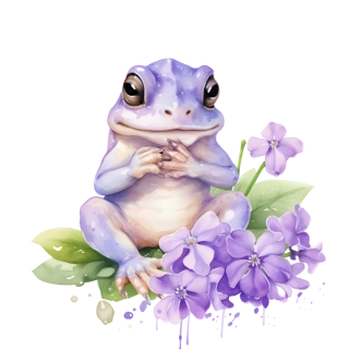 NAŽEHLOVAČKA - Žabka fialka