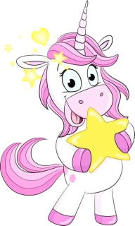 NAŽEHLOVAČKA - Jednorožec s hvězdou