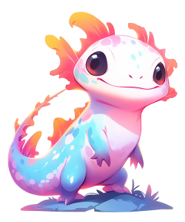 NAŽEHLOVAČKA - axolot Zuzanka