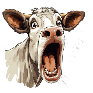 NAŽEHLOVAČKA - Kráva Danča